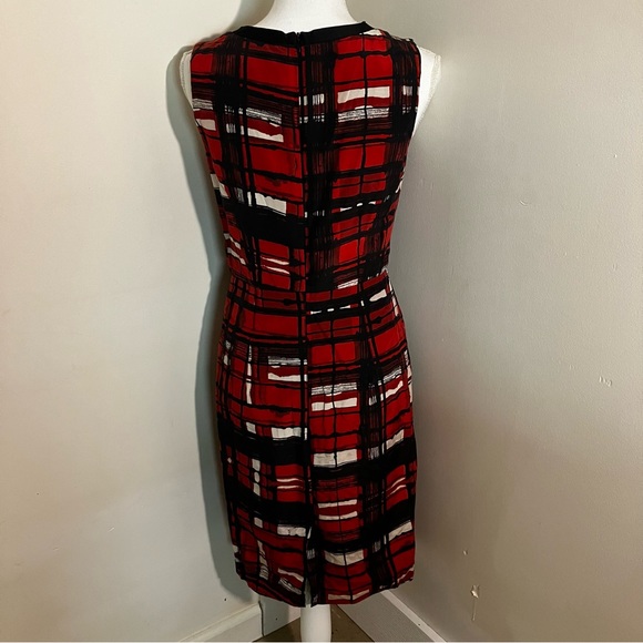 Jacob rust orange cotton silk blend dress 6 - Picture 14 of 14